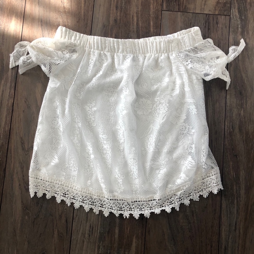 NWT A.Byer off shoulder top